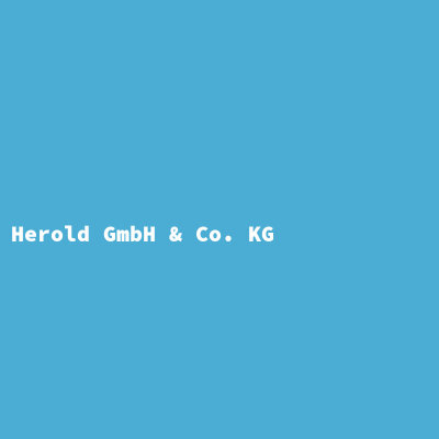 Herold GmbH &amp; Co. KG