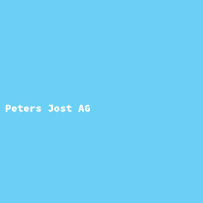 Peters Jost AG