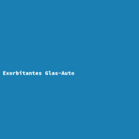 Exorbitantes Glas-Auto