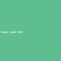 Guter Leder-Hut