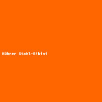 Kühner Stahl-Bikini