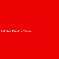 Luftige Plastik-Tasche