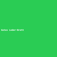 Gutes Leder-Brett