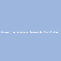Besorgniserregender Baumwolle-Ventilator