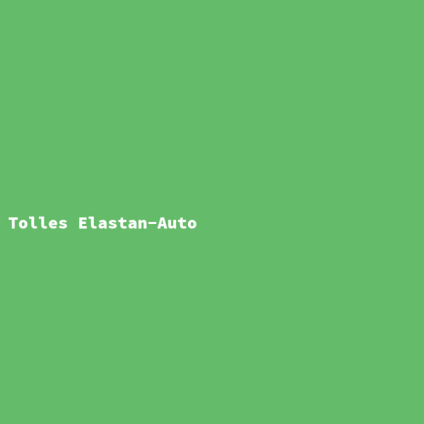 Tolles Elastan-Auto