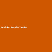Schicke Granit-Tasche
