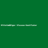 Mittelmäßiger Viscose-Ventilator
