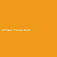 Luftiges Viscose-Brett