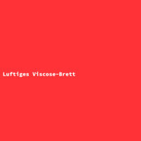 Luftiges Viscose-Brett